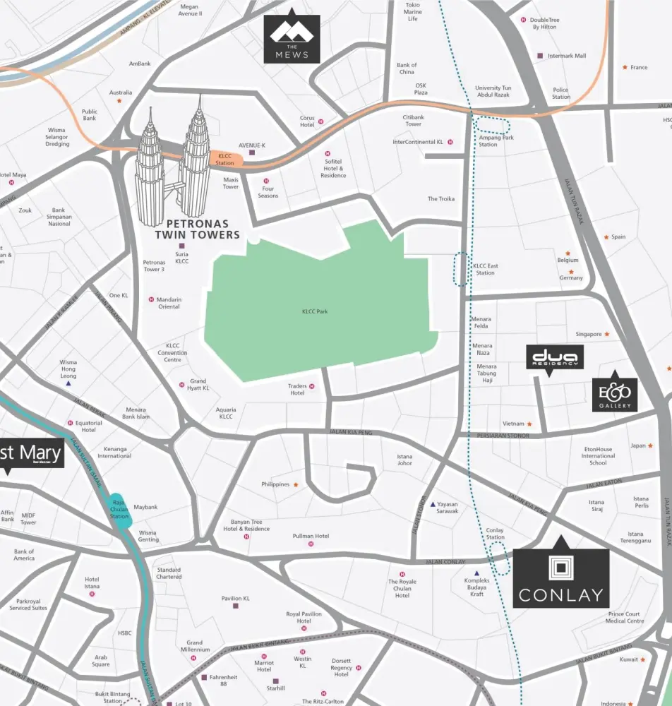 The Conlay – location