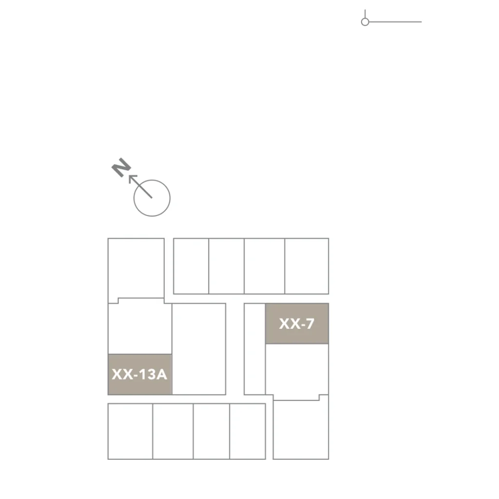 The Conlay – type B3 key plan