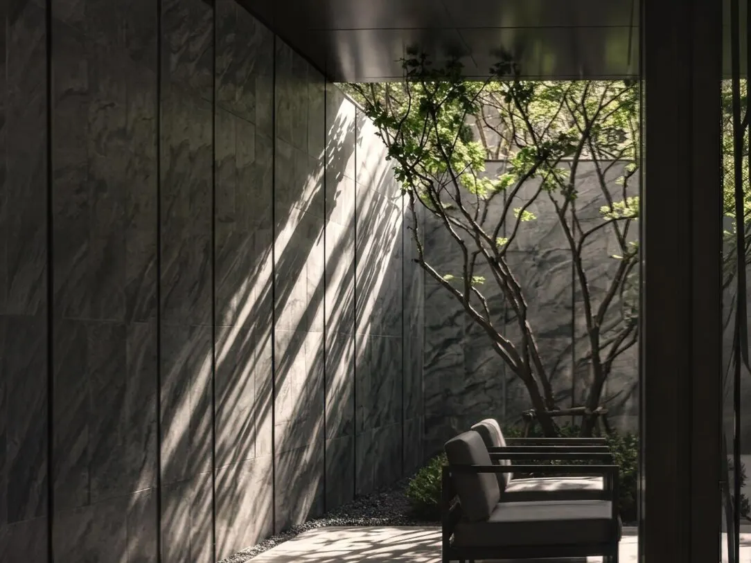 Aetas Taman Desa courtyard lounge, artist's impression