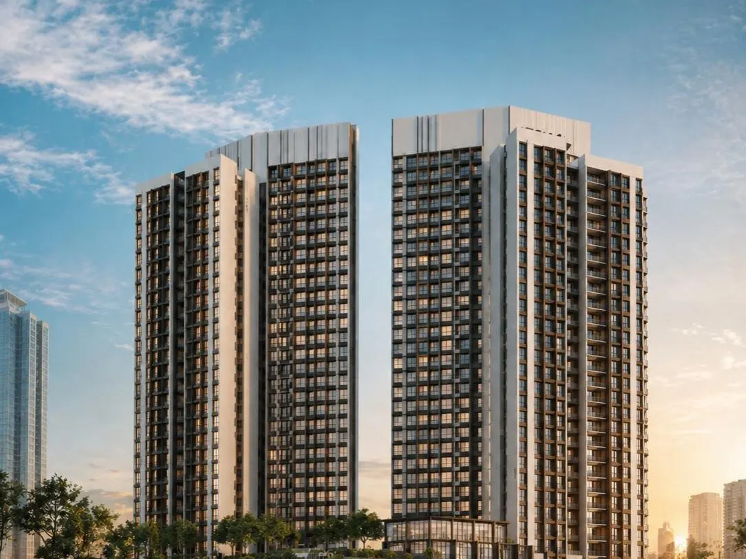 Aetas Taman Desa residential blocks, artist's impression