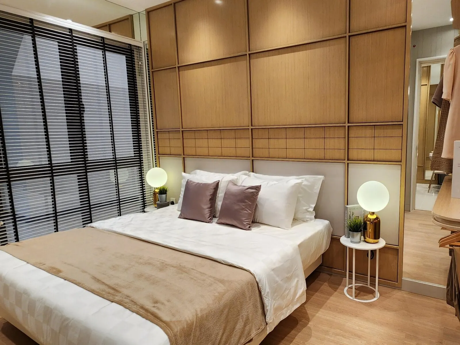 Aethera Residences show unit bedroom, photo