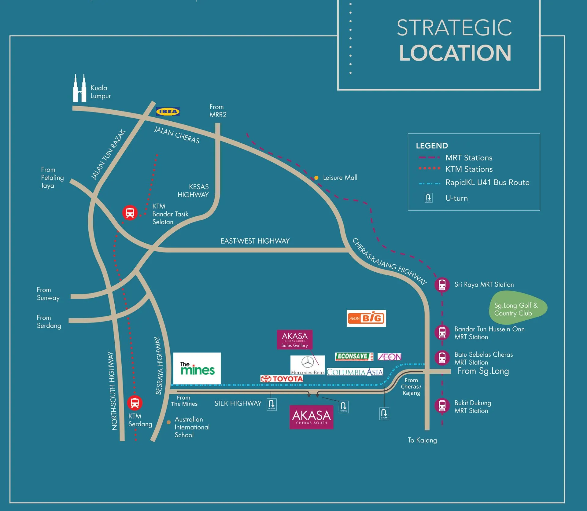 Akasa Cheras South location