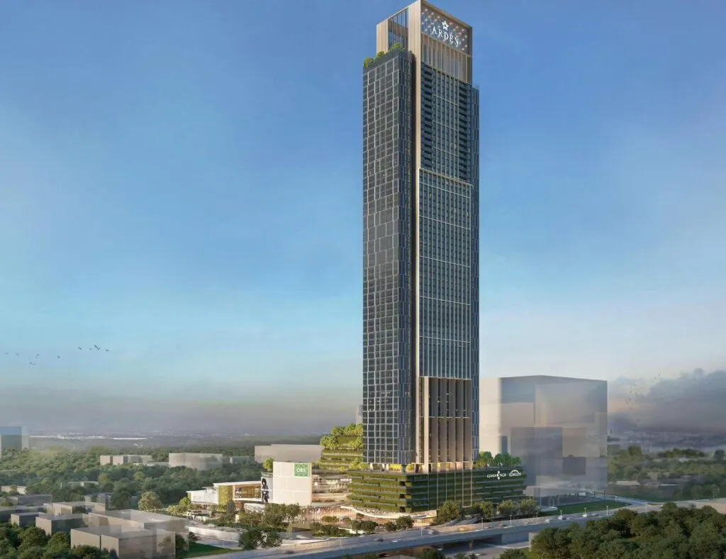 Arden Serviced Residence tower at One Bukit Senyum, artist's impression