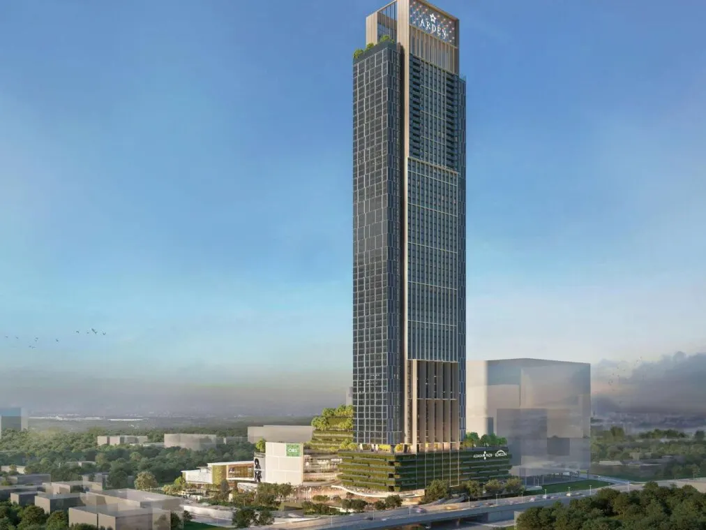 Arden Serviced Residence tower at One Bukit Senyum, artist's impression