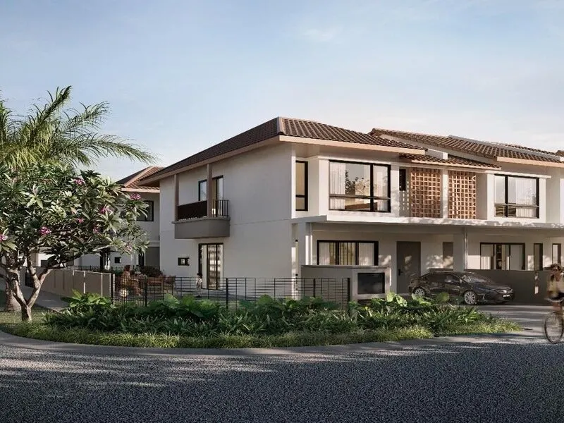Avalon Cybersouth corner lot house, artist's impression