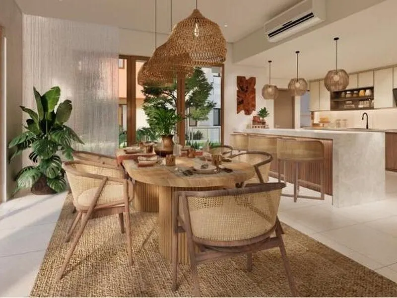 Avalon Cybersouth kitchen and dining area, artist's impression