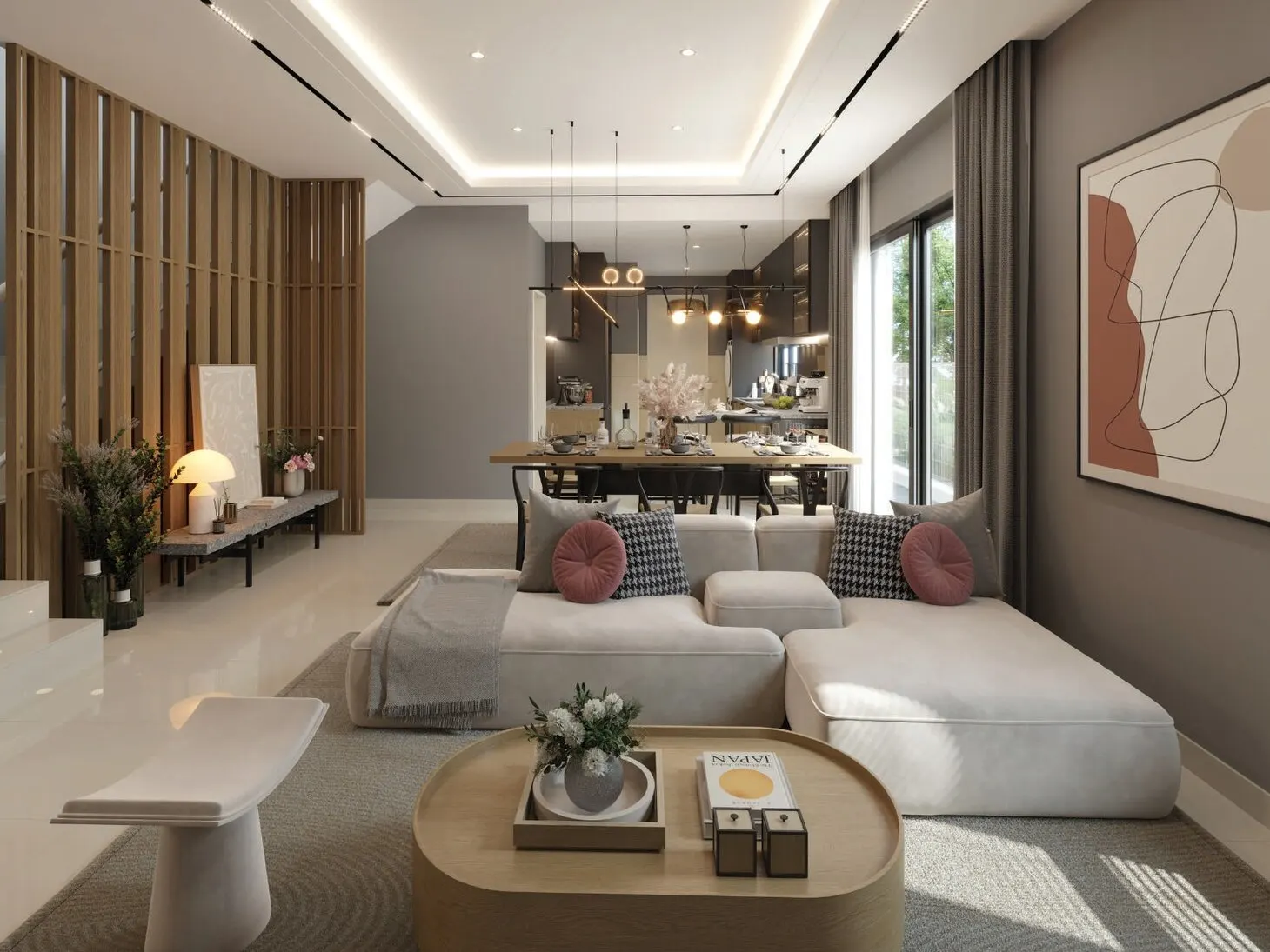 Botanica Hills living room, artist's impression