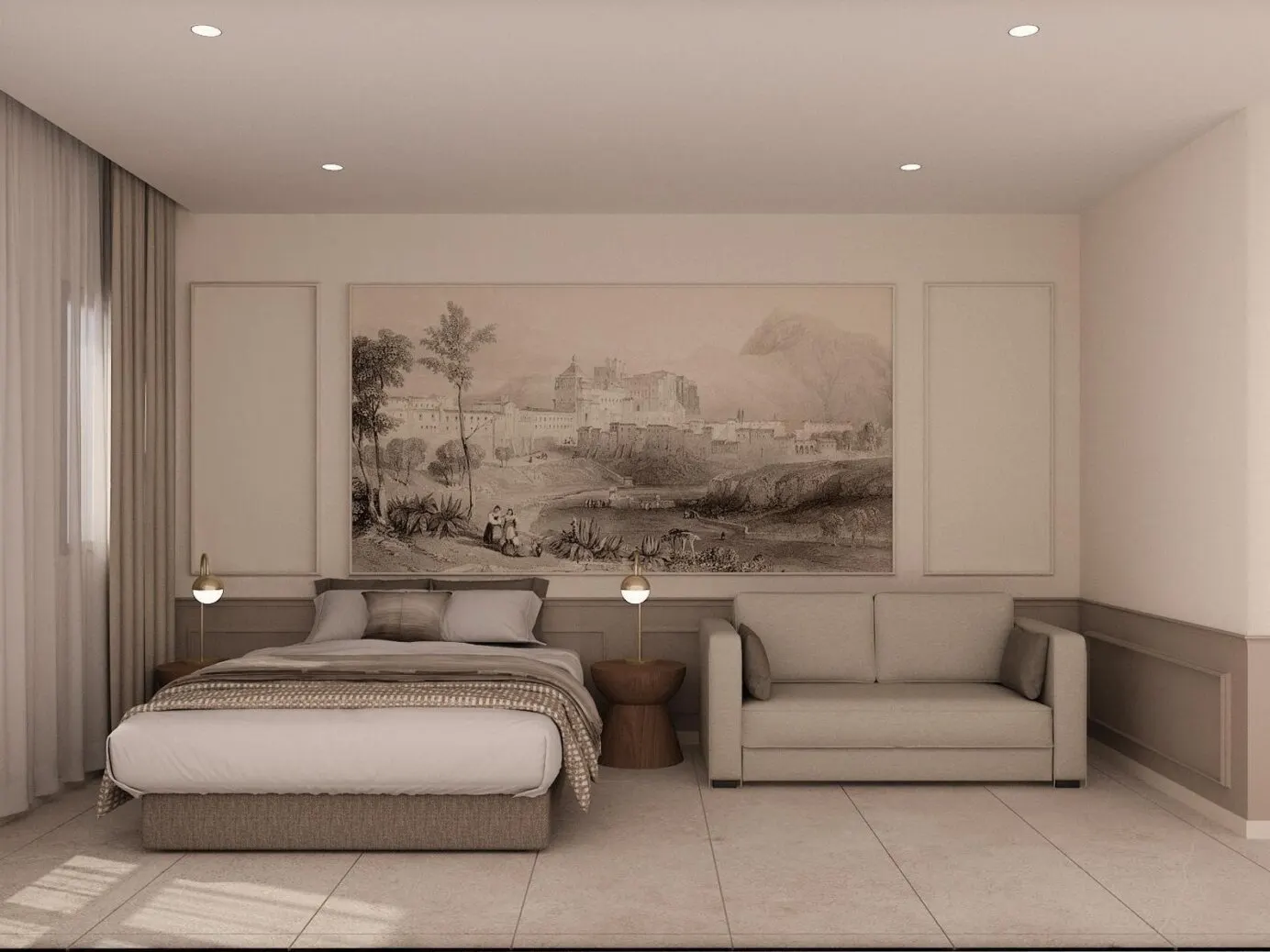 Causewayz Square Axis bedroom interior, artist's impression