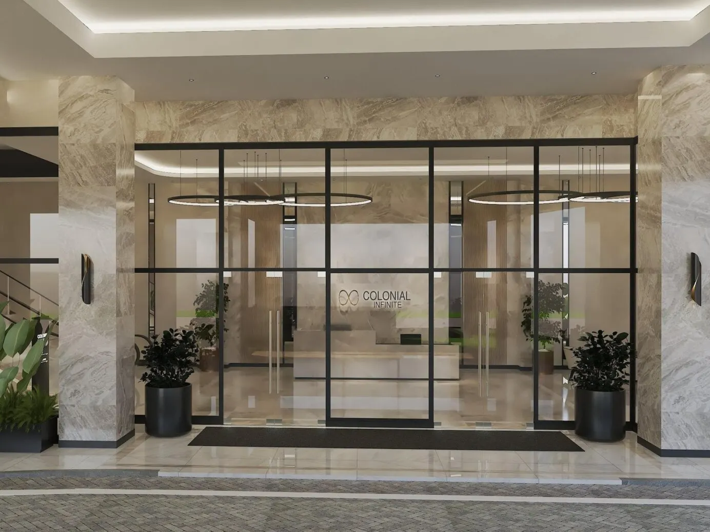 Colonial Infinite @ edumetro – Colonial Infinite main entrance, artist's impression