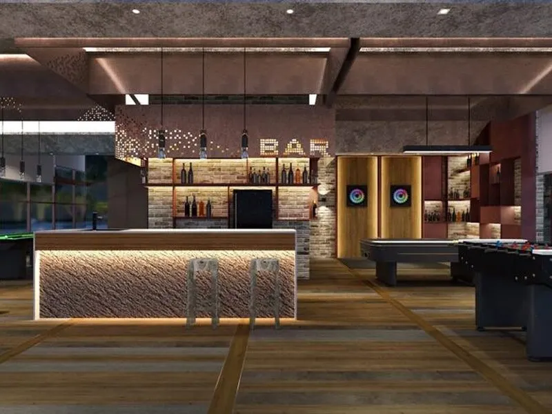 D'Tessera Residences residents' bar and games area, artist's impression