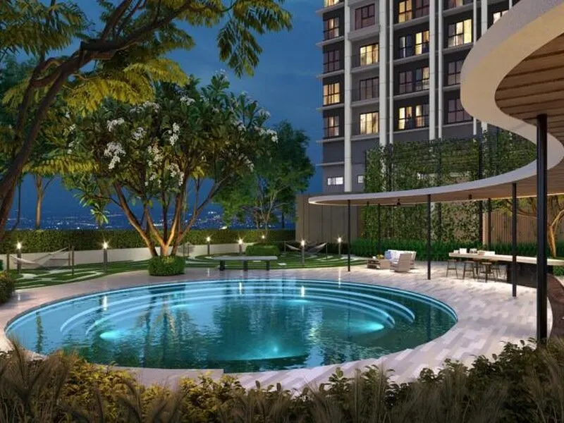 D'Tessera Residences jacuzzi pool, artist's impression