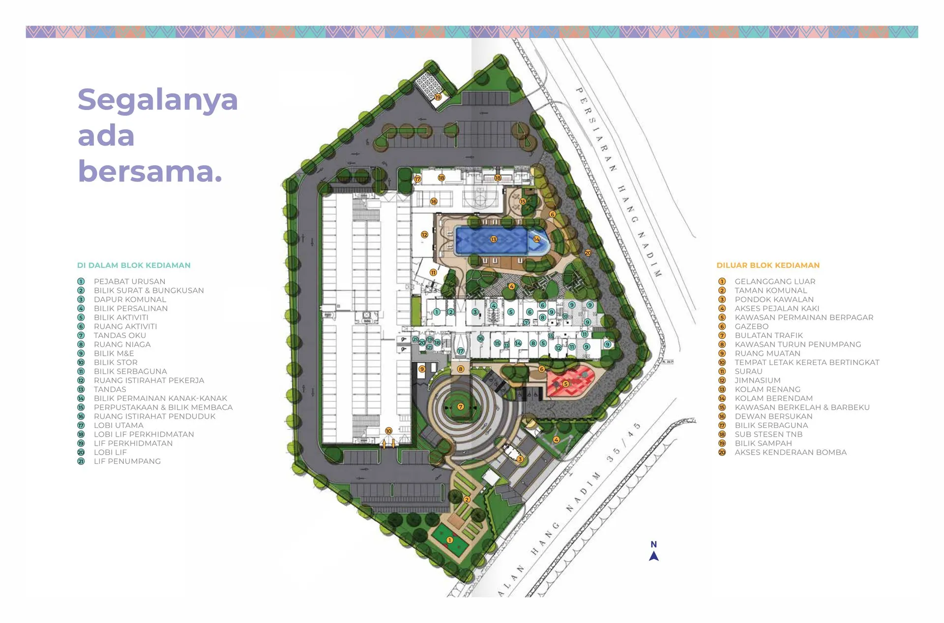Erat Residence Alam Impian facility
