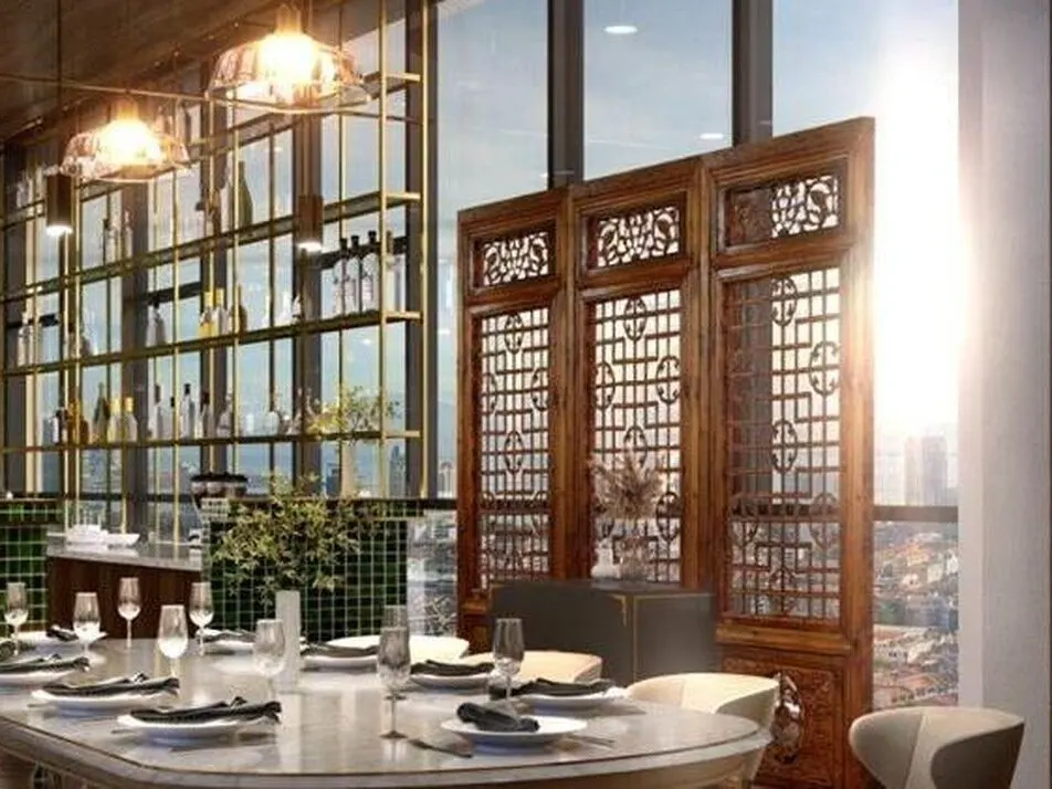 Noordinz Suites sky dining lounge, artist's impression