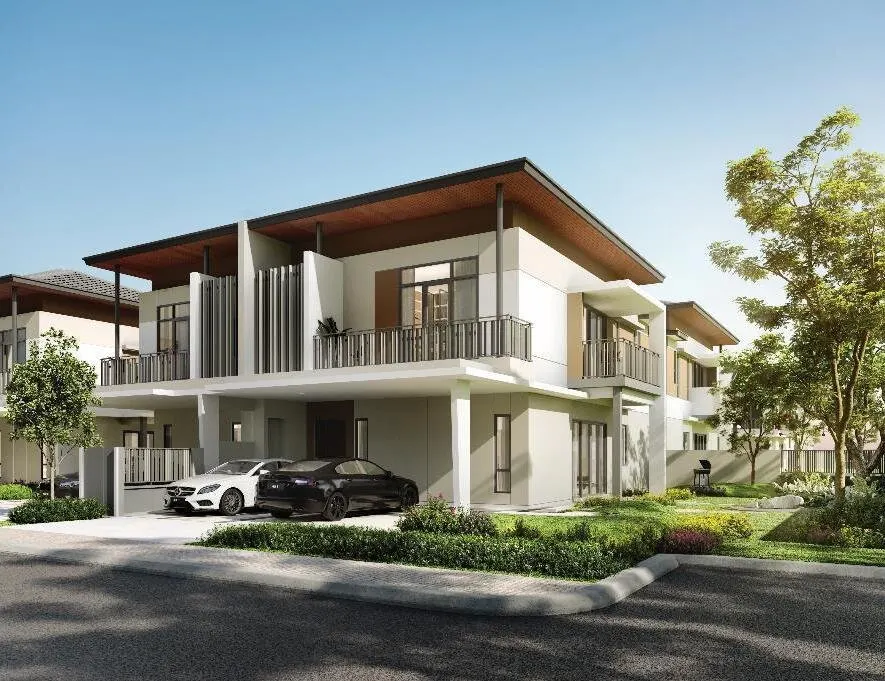 Quinton Residences 2-storey corner house, artist's impression