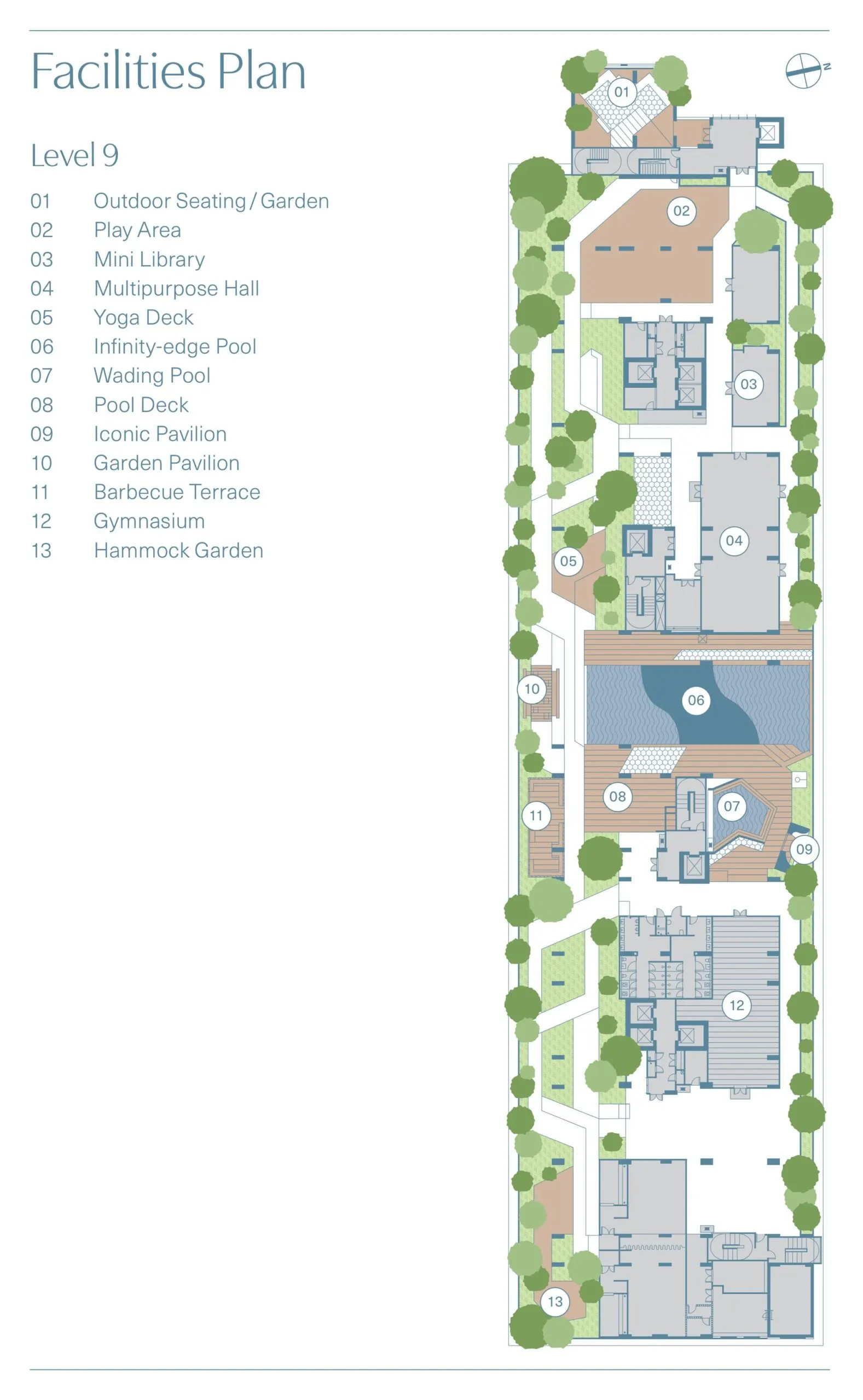 Residensi Danau facility
