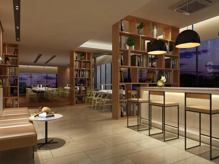 R&F Princess Cove Phase 2 sky garden library, artist's impression