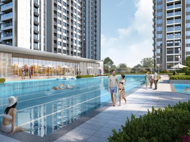 R&F Princess Cove Phase 3 pool deck, artist's impression