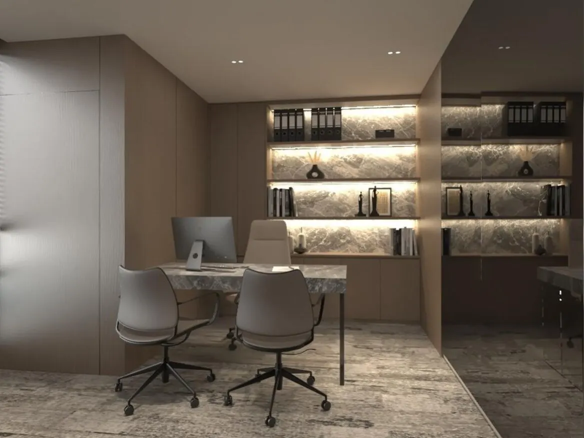 The Arden director's room, artist's impression
