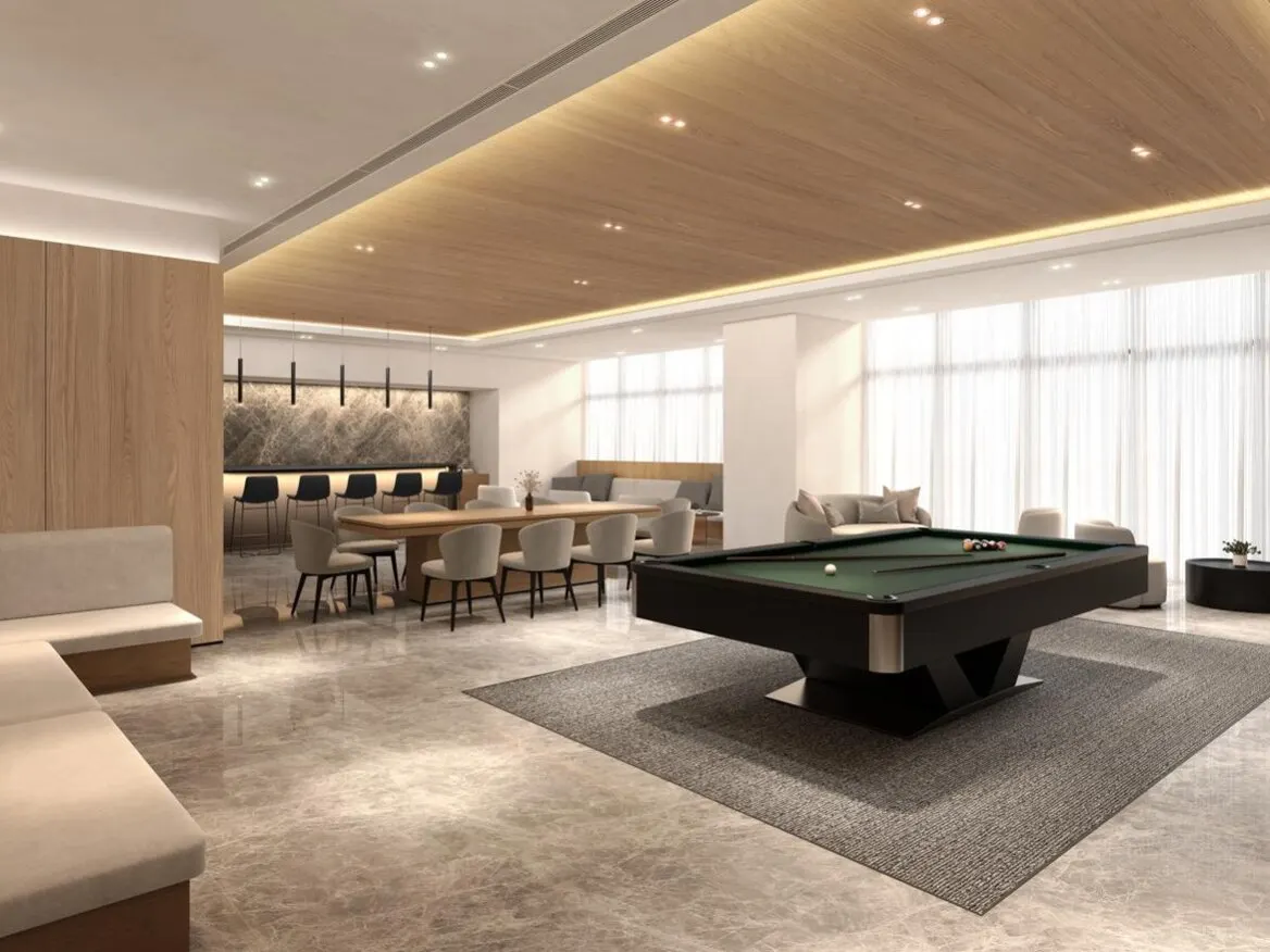 The Arden entertainment lounge, artist's impression