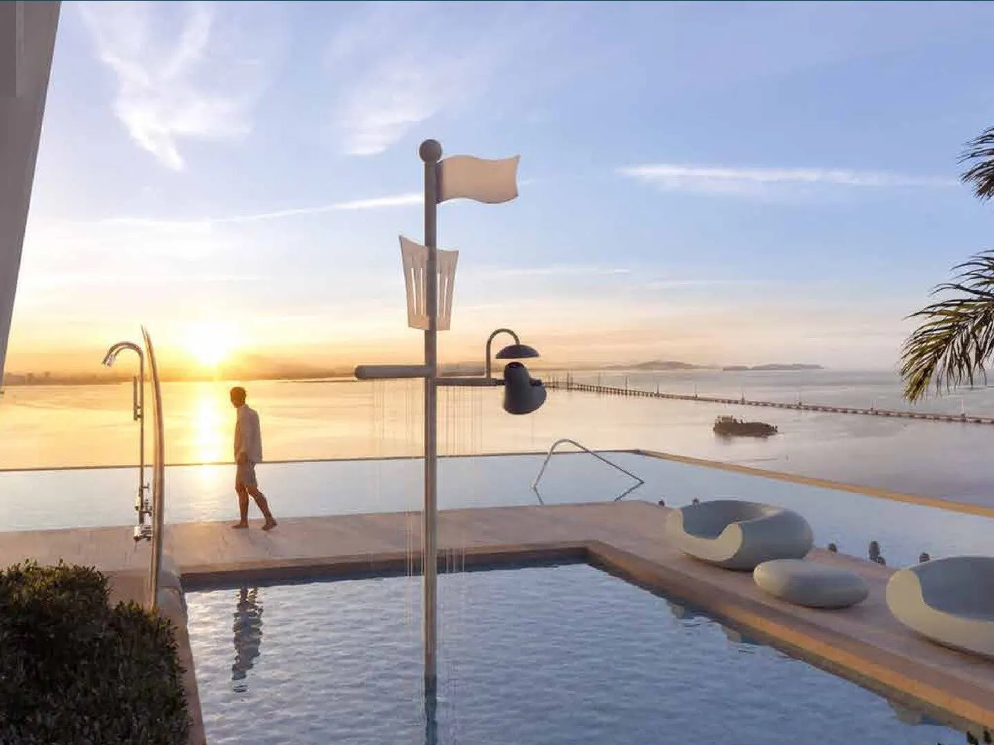 The Capehauz children's pool, artist's impression