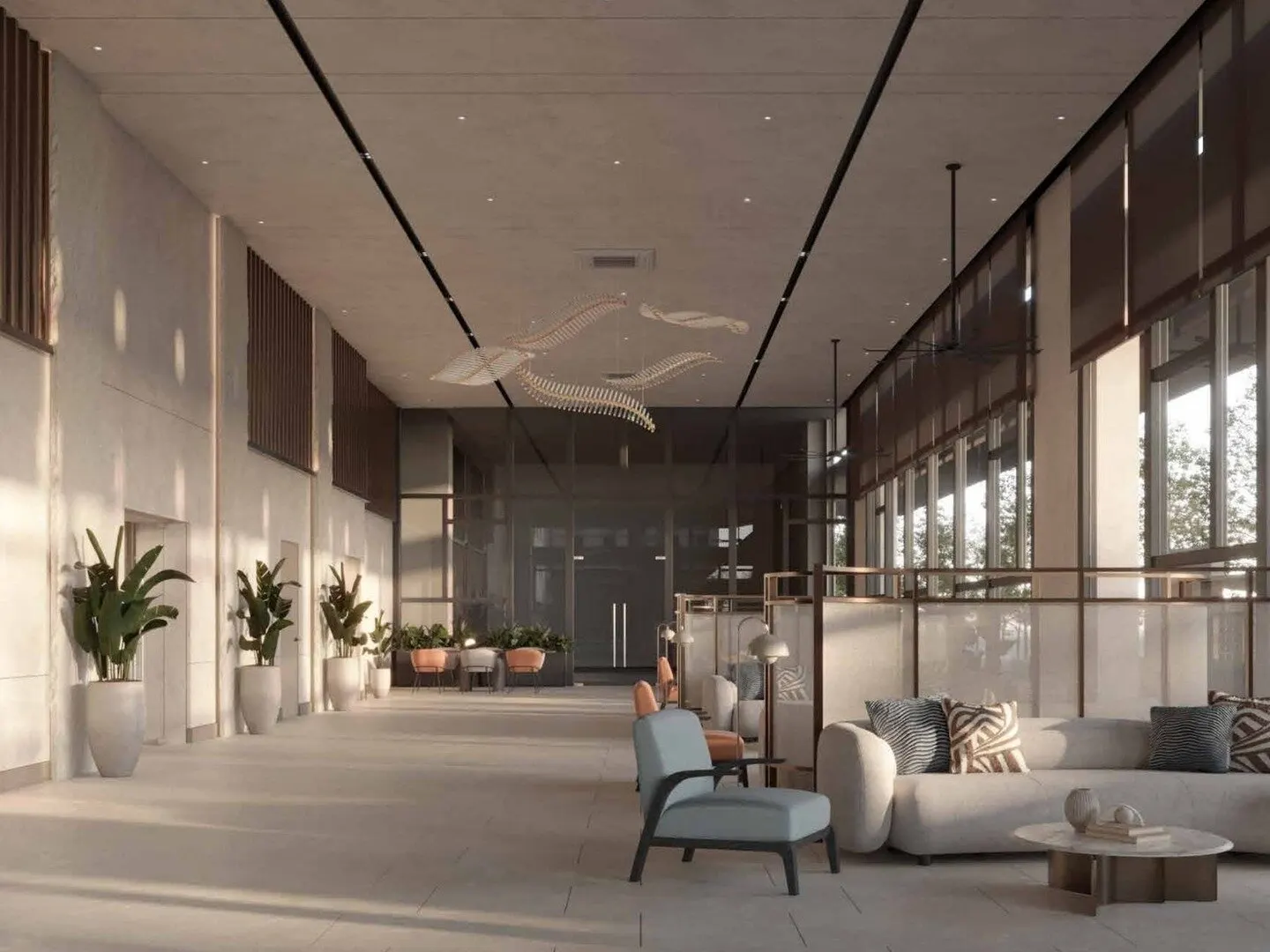 The Capehauz lobby, artist's impression