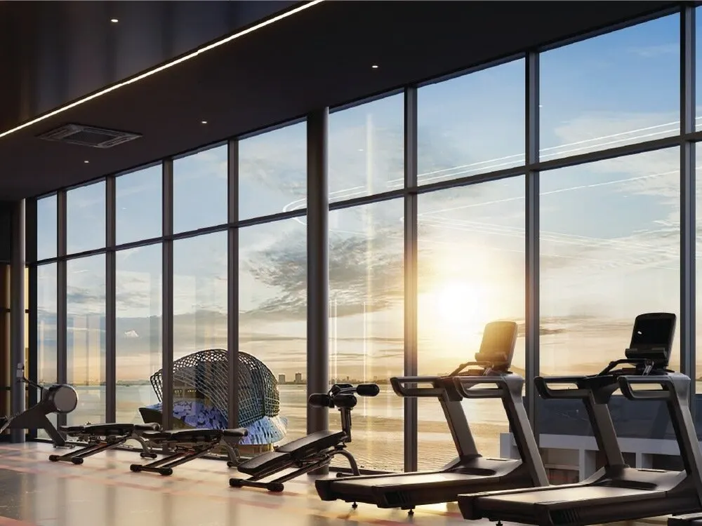 The Lighthauz gym, artist's impression