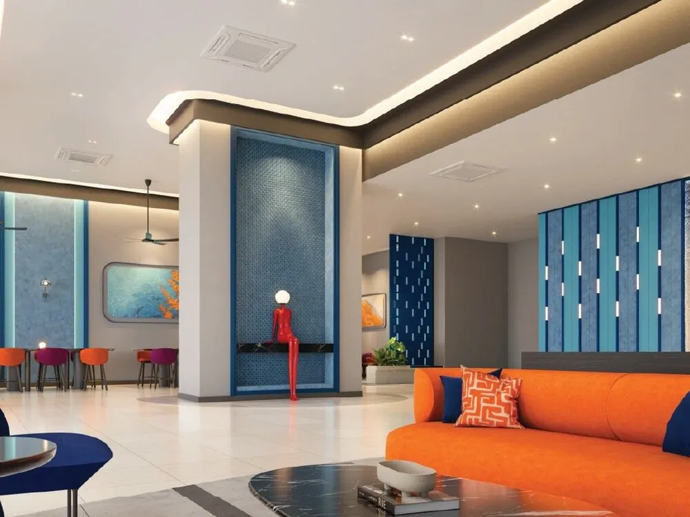 The Lighthauz lobby, artist's impression