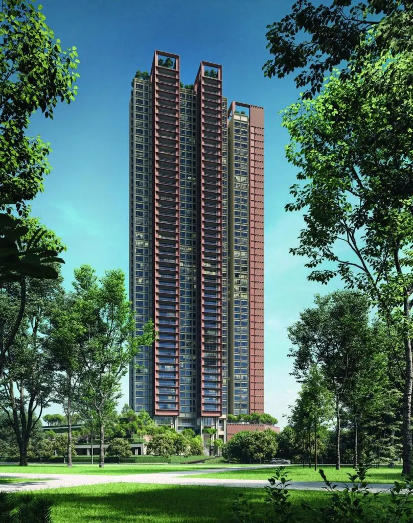 The Lume tower on Andaman Island, artist's impression