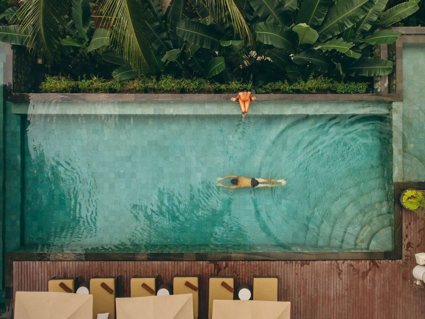 The Lume pool seen from above, artist's impression