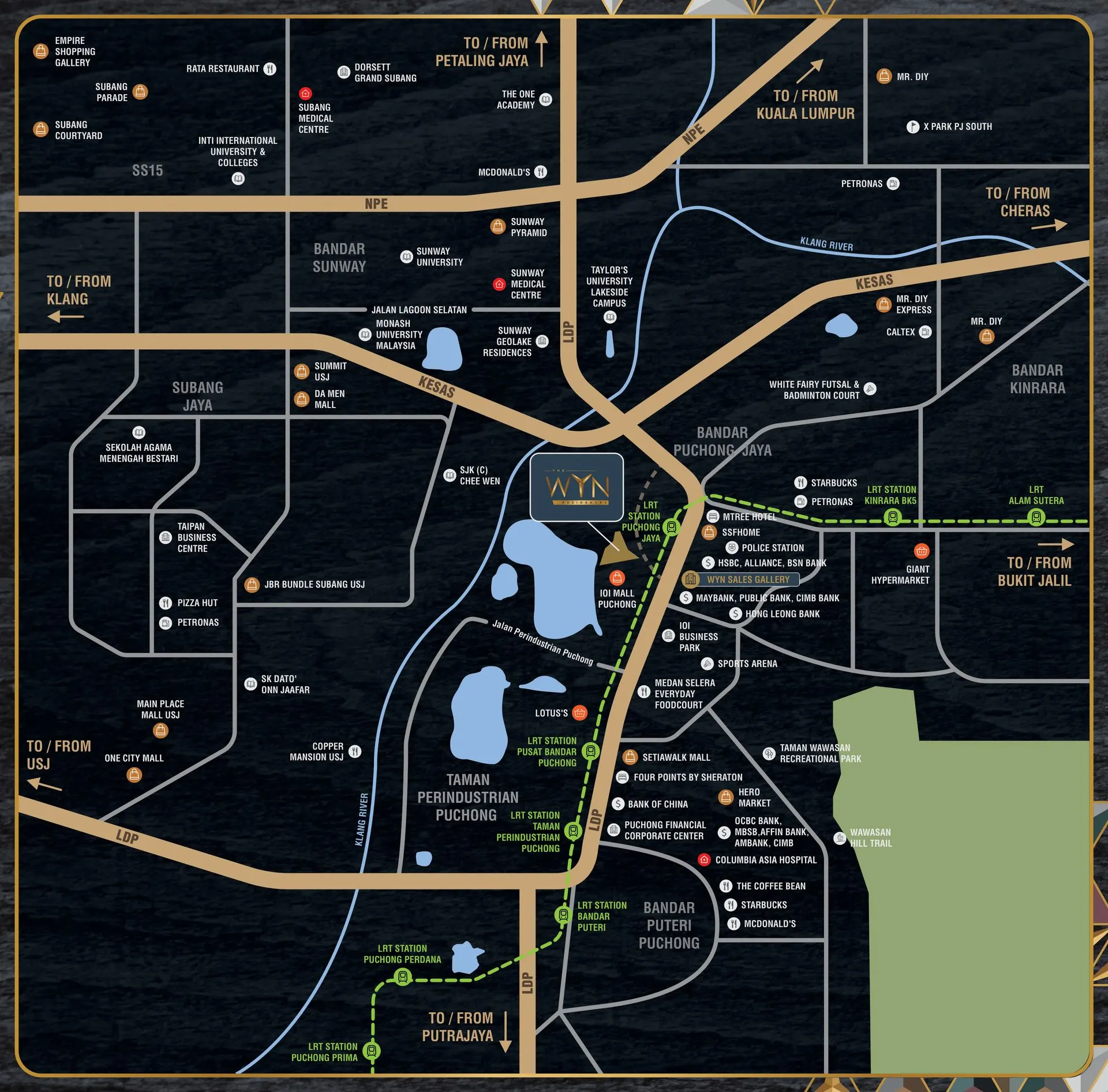 The Wyn Residences location