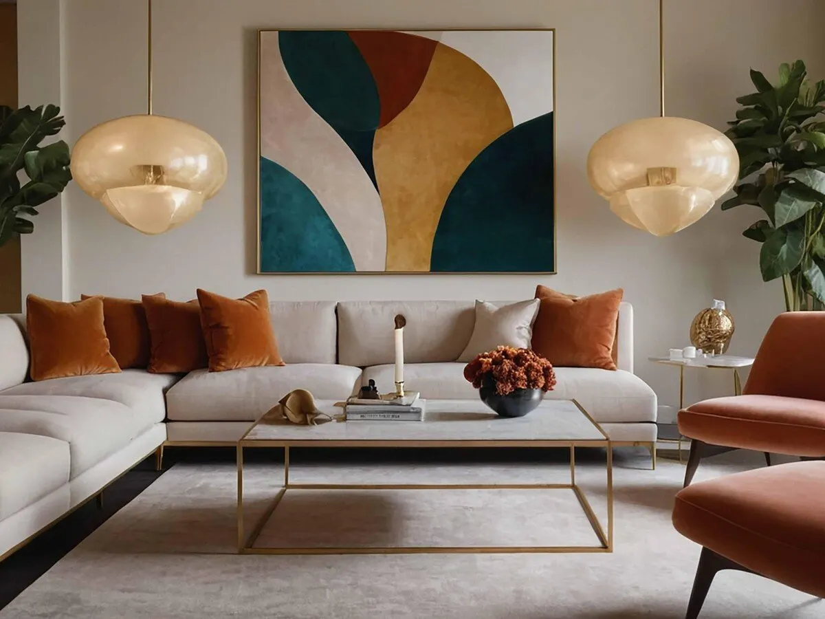 Trybe Residences living room interior, artist's impression