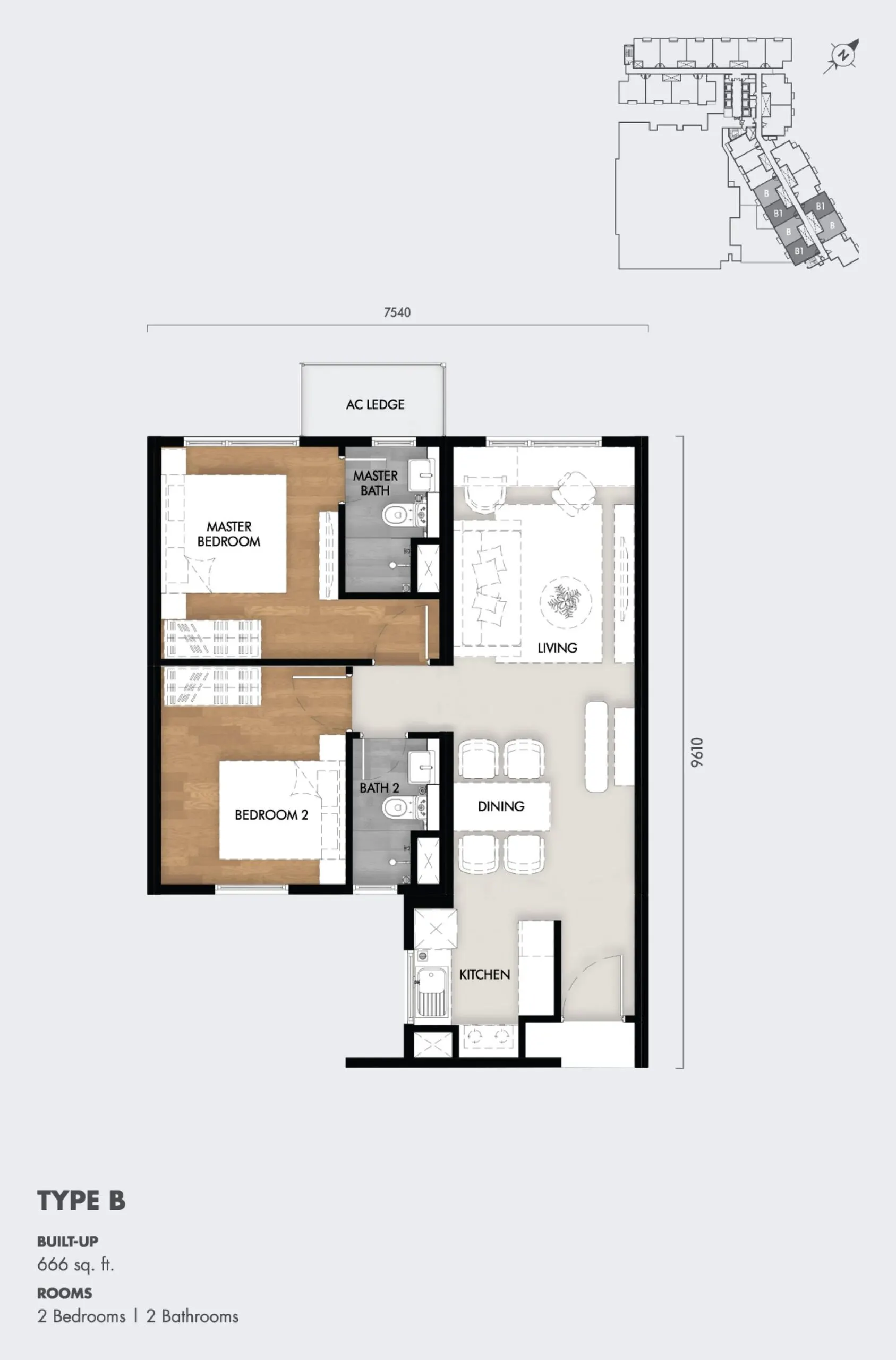 Tujuh Residences lcB